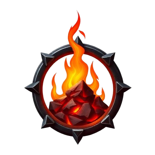 Emblema del rango Brasa ardiente